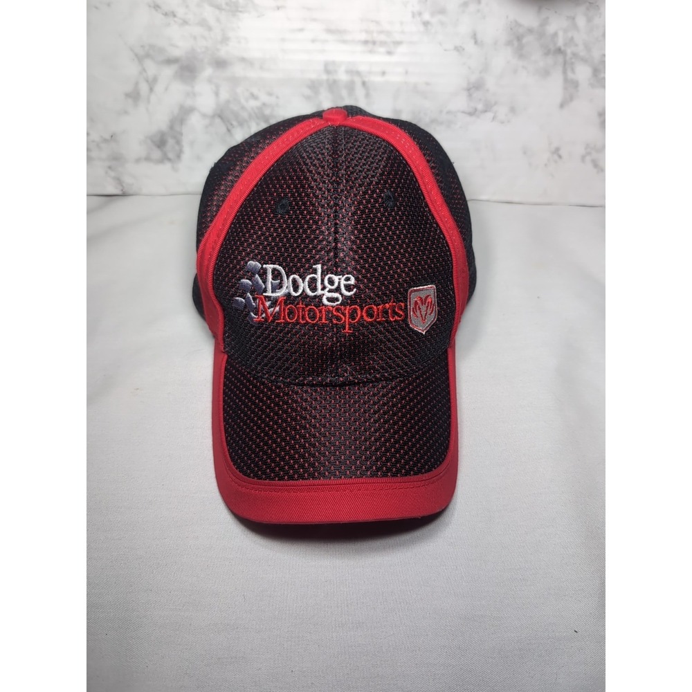 DODGE MOTORSPORTS NASCAR RACING HAT ADJUSTABLE MOPAR HEMI HELLCAT CHARGER SRT